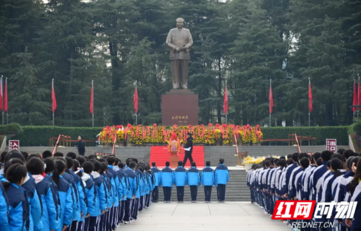 长沙县职业中专学校开展“我的韶山行”红色研学活动