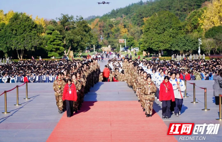 浏阳市第八中学开展“我的韶山行”红色研学活动