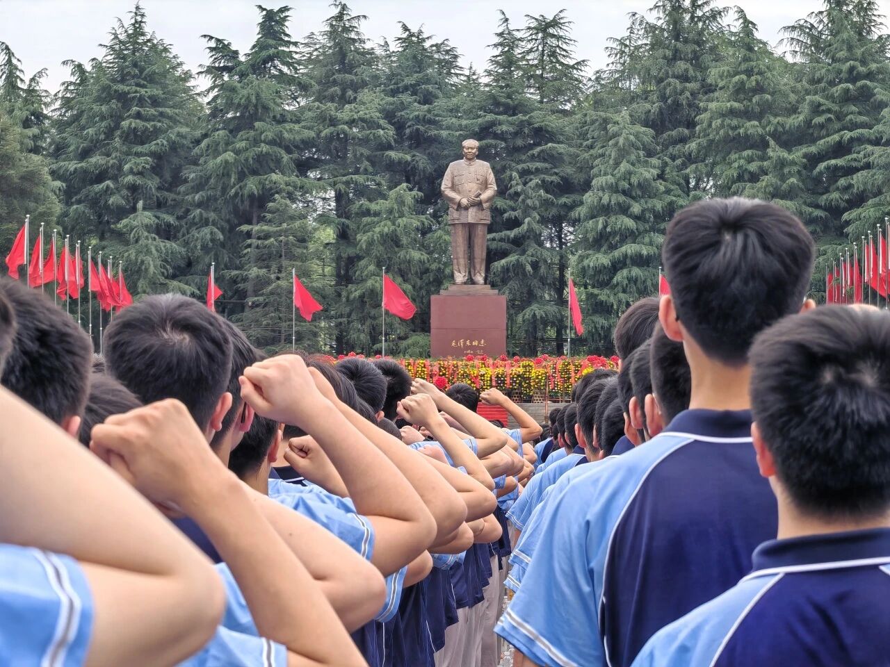 怀化市湖天中学“我的韶山行” 红色研学